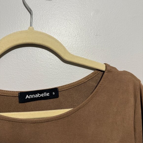 Brown Annabelle Small Suede Fringe Dress - Picture 3 of 4